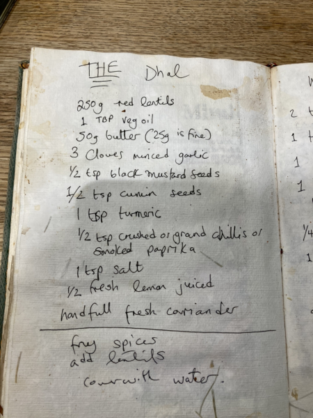 Help with my first lentil dhal