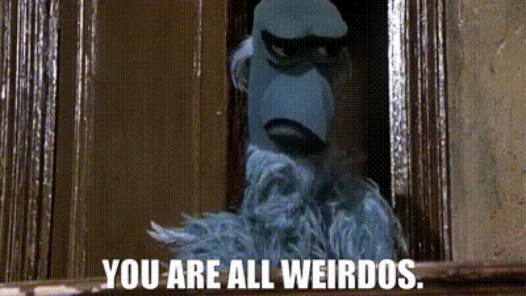 To ask what you’re doing up past midnight? 
