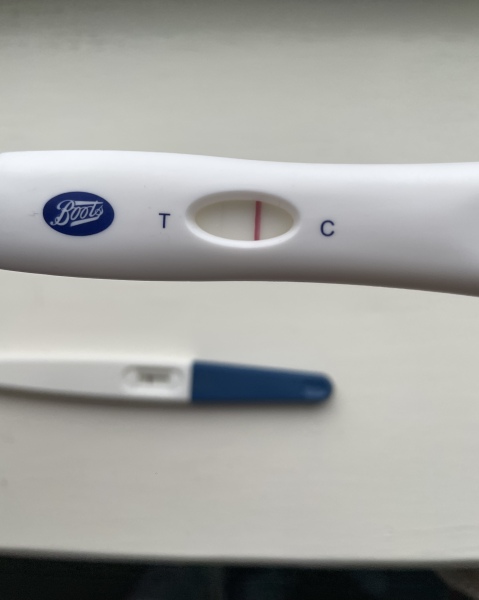 9dpo faint line