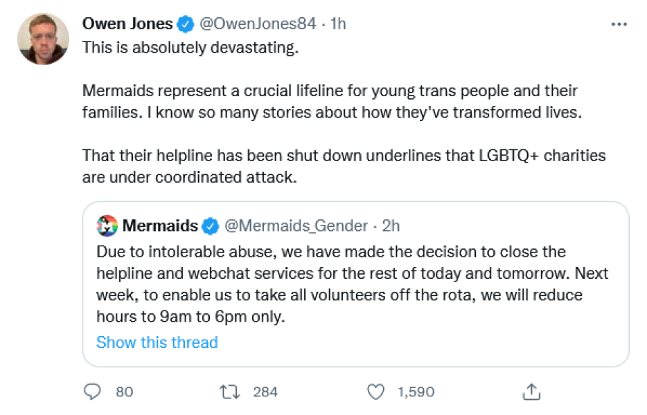 Mermaids being investigated by the Charity Commission - thread 2