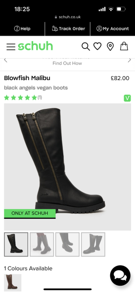 Comfortable, flat, black, knee-high boots