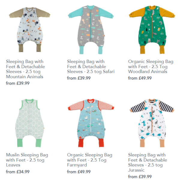 Sleeping Bags with feet