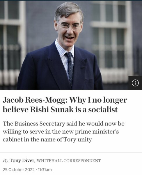 Who will Rishi Sunak have on his cabinet?