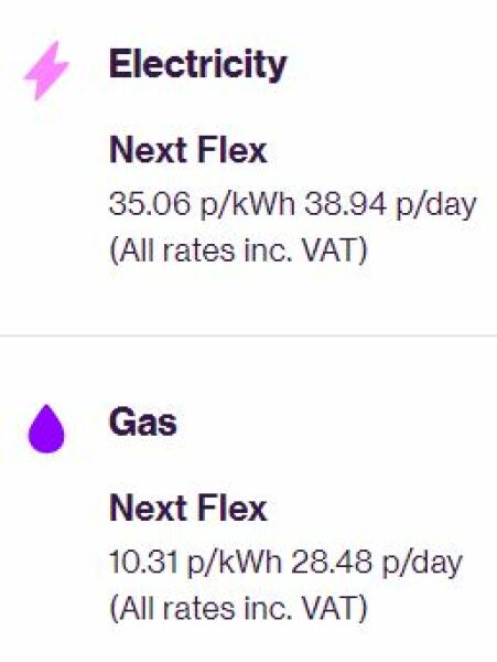 What are your new energy rates today & who are you with?