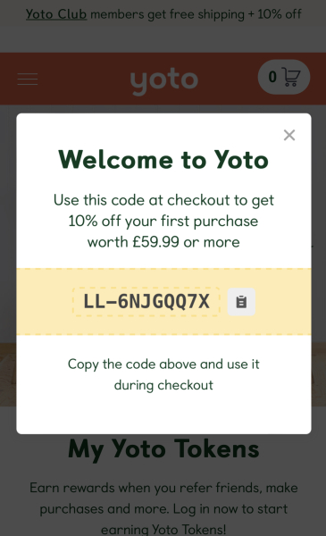 Yoto discount code
