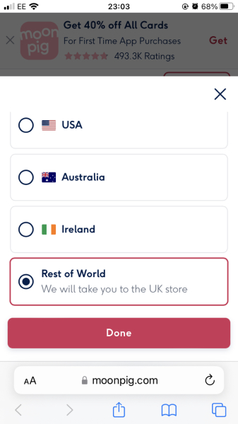 Moonpig Equivalent Hong Kong?