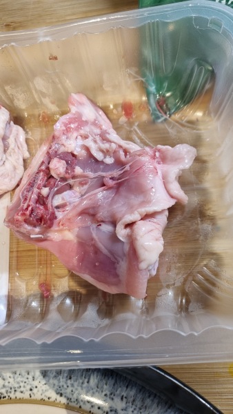 To just want some normal Fckin chicken? - WARNING meat pic included