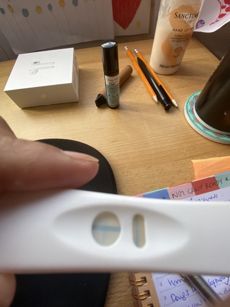 Clear blue fertility monitor pregnancy test sticks!