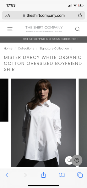 If I wanted a really nice white shirt
