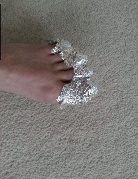 Removing gel polish / is this standard?