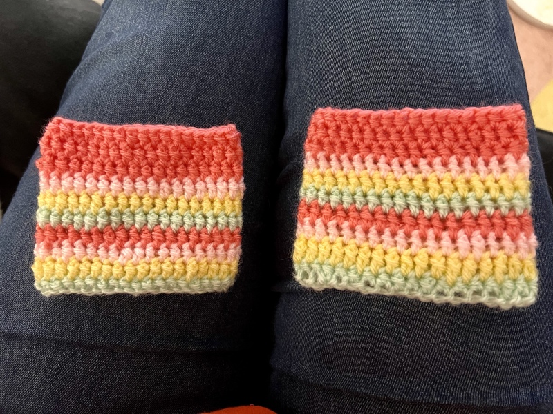 It's Crochet,  Knit & Natter 9: So Many Projects, So Little Time. (Oh well - I almost made it rhyme!)