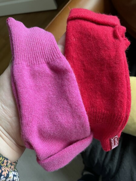 Turtle doves fingerless glove seconds swap thread