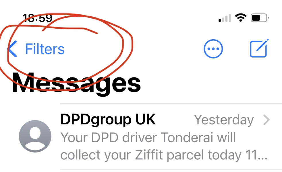 Why would a text message I’ve sent not be showing up in my messages? 