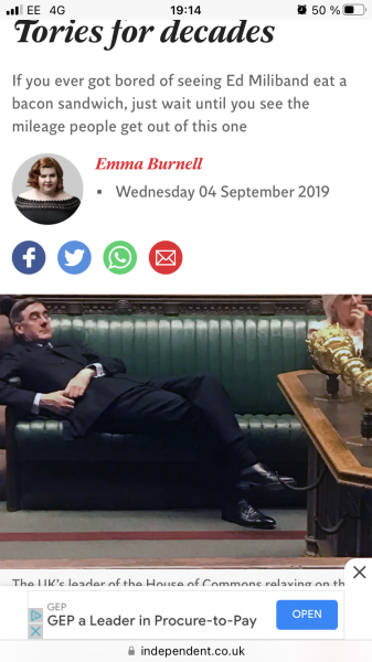 to think Rees Mogg doesn't use the normal date in his letters but just picks whatever day it is such as Christmas Day, Trafalgar Day or St. Crispin's day?