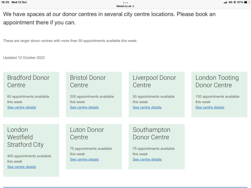 NHS has issued it's first ever Amber alert for blood supplies
