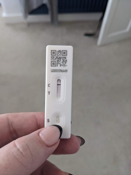 Do these look positive to you? 