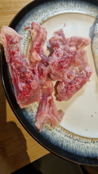 To just want some normal Fckin chicken? - WARNING meat pic included