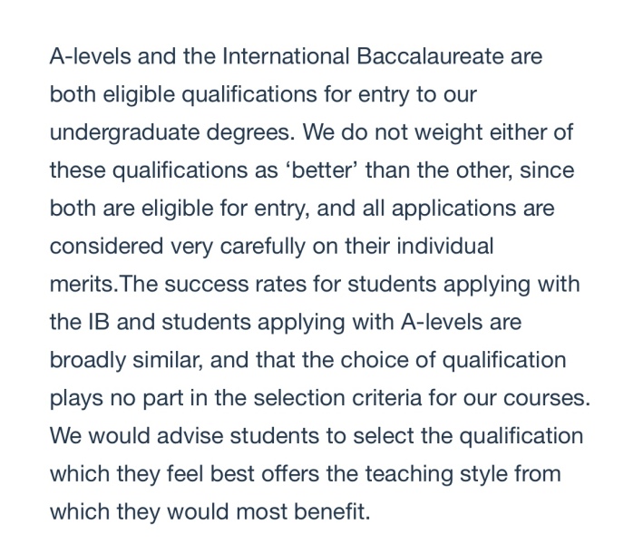 International Baccalureat anyone?
