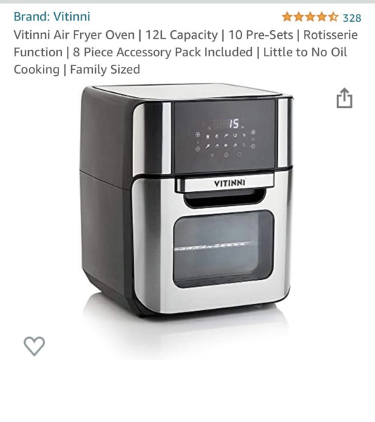 Is anyone else disappointed with the air fryer?
