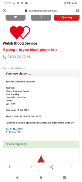 NHS has issued it's first ever Amber alert for blood supplies