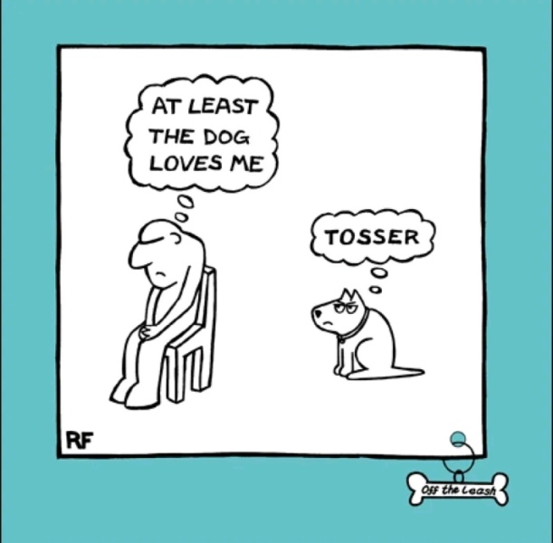 To think people wouldn’t like dogs if they could talk