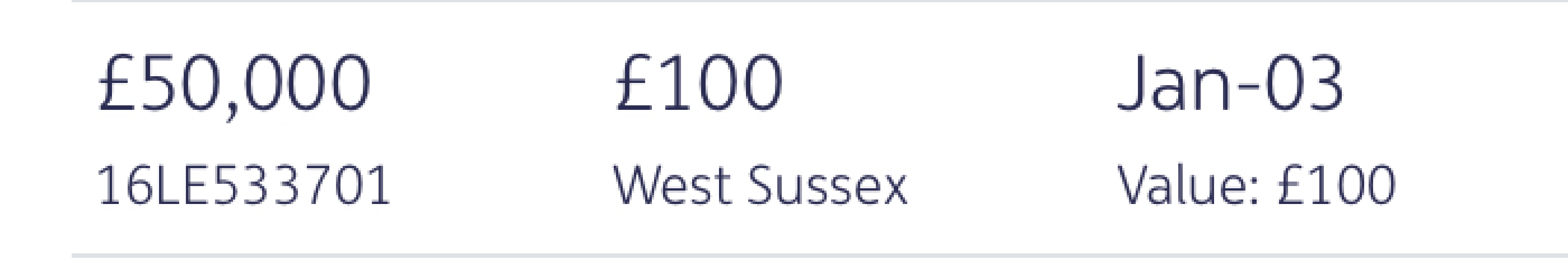 PREMIUM BONDS 