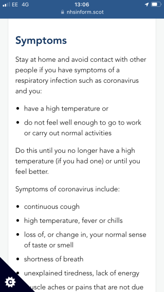 Got the Rona just before my birthday