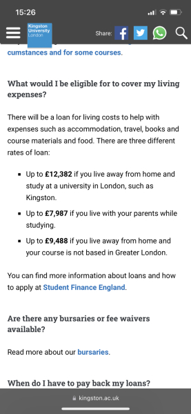 London universities - quick query!