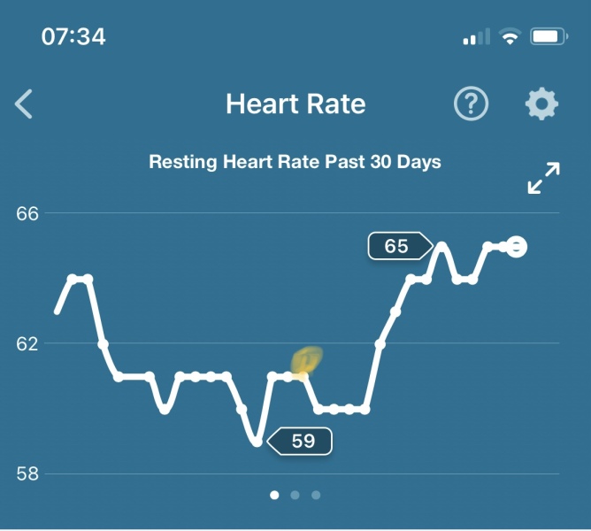 Tracking your cycle and possible BFP using RHR