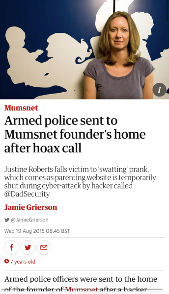 Carolyn Farrow taken to police station