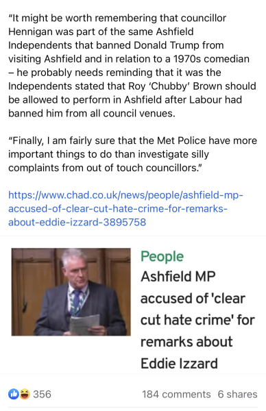 Sheffield Central Labour Candidate - Abtisam Mohamed  vs Eddie Izzard 
