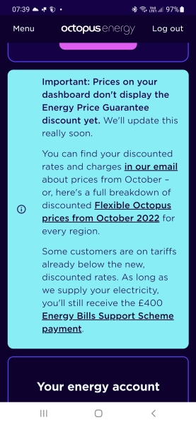 Octopus Customers - what are you doing?