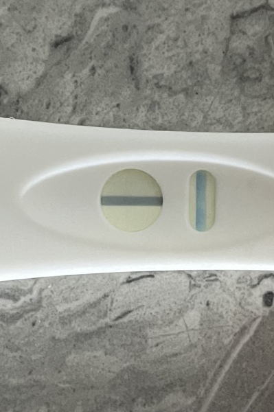 CLEAR BLUE EVAP LINE 9DPO