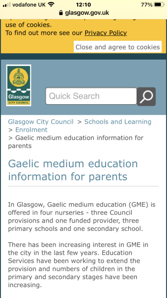 Applying for primary school - Scotland - Help!