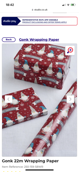 Wrap as you go along or do it in big batches or on Christmas Eve?