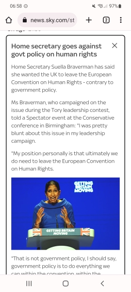 Home Secretary wants to do away with our human rights