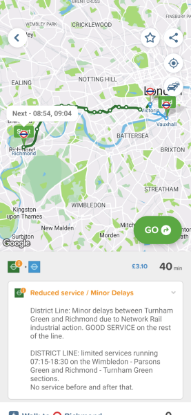 London Underground today - Richmond help!