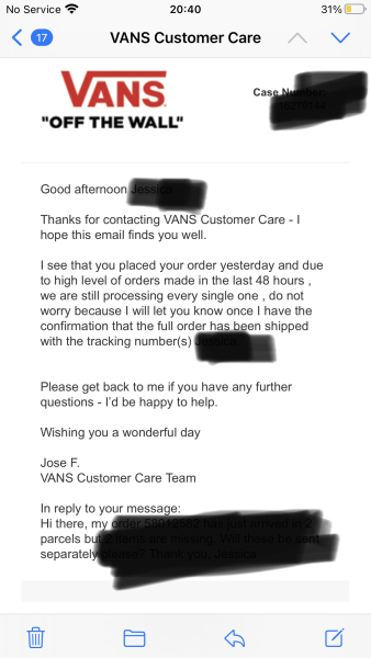 Thread 8 - the one with the van of vans 👟