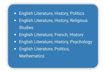 Choosing A'levels - what to do for law degree