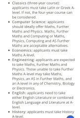 Advice for DS15 A level choices please.....