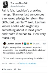 Tory meltdown hurting our chances to turn Labour round?