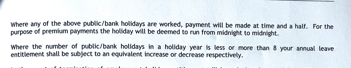 Queens funeral bank holiday entitlement