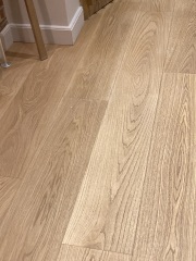 Does this floor look freshly oiled to you ? 