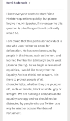 Kemi Badenoch appointed new Minister for Women and Equalities