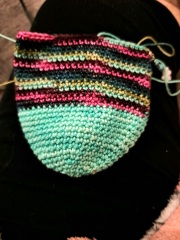 It's Crochet,  Knit & Natter 9: So Many Projects, So Little Time. (Oh well - I almost made it rhyme!)