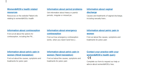 Doctor's website - fuming!