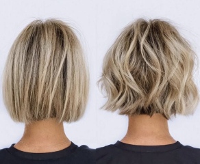 How did you feel after having longer hair cropped trendy short?