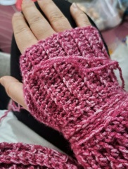 It's Crochet,  Knit & Natter 9: So Many Projects, So Little Time. (Oh well - I almost made it rhyme!)