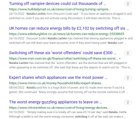 Another irresponsible thread about energy saving - save £2000 a year by turning things off
