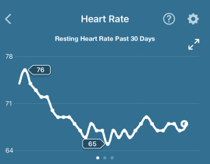 Tracking your cycle and possible BFP using RHR